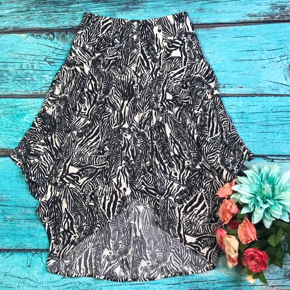 Free People Angels Handkerchief Midi Skirt - Picture 2 of 9